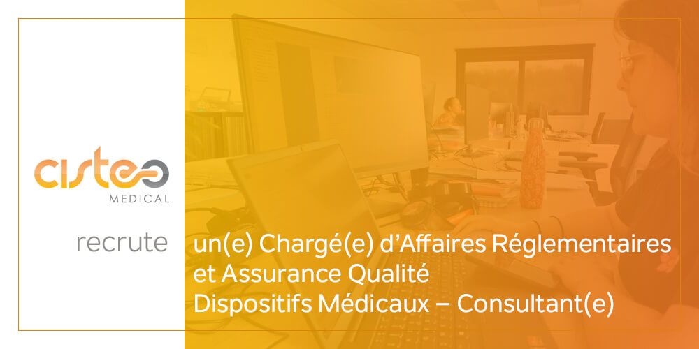 Recrutement : Chargé(e) Affaires Réglementaires et Assurance Qualité – Dispositifs Médicaux – Consultant(e) 